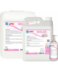 WALES 
HAUTREINIGUNGS- UND DUSCHLOTION
